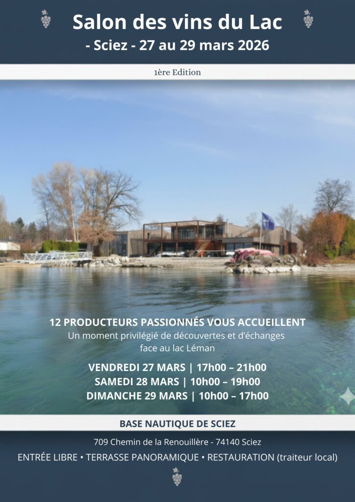 Le Domaine du Grand Jacquet au Salon des Vins du Lac à Sciez